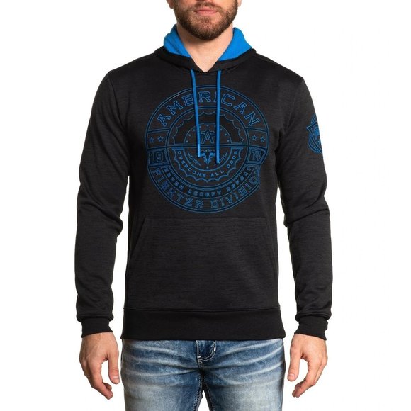 COPY - NEW AMERICAN FIGHTER FREEMONT MEN GRAY HOODIE  XL - Picture 3 of 12